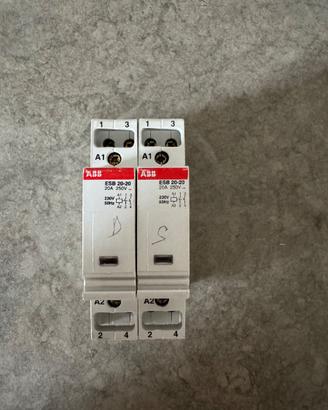 ABB ESB20-20 contattore modulare 20A 230V