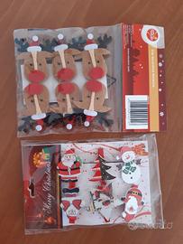 Set n.12 mollette natalizie Nuove