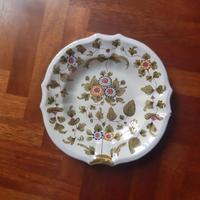 Vecchio piatto ceramica Molaroni Pesaro.