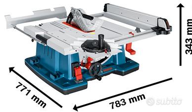 Sega Bosch GTS 10 XC Professional con Carrello