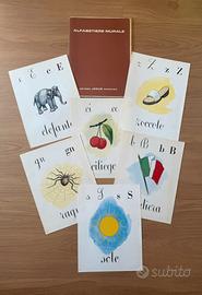 Alfabetiere murale a tavole separate 1^ classe