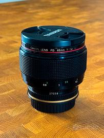 Canon FD 85 1.2 L mount EF