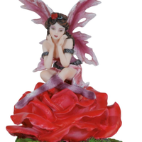 les alpes fatina su rosa rossa