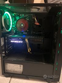 PC GAMING Intel (i7)🕹️+SCHERMO Full HD 24”🖥️