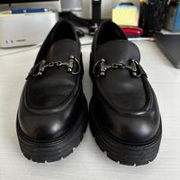 Scarpe mocassino DONNA nero tg. 40