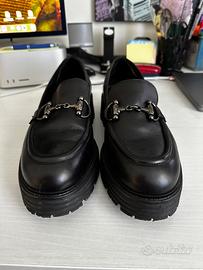 Scarpe mocassino DONNA nero tg. 40