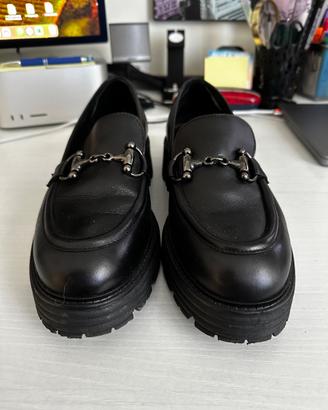 Scarpe mocassino DONNA nero tg. 40