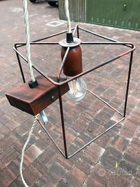 Lampada A Sospensione Vintage Industriale Loft Bar