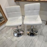 sgabelli bar cucina regolabili girevoli ecopelle