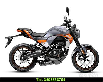 Naked 125cc - 5 marce colori arancio - rosso 2025