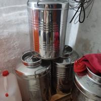 Contenitori acciaio da 50 litri