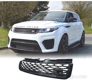 GRIGLIA RANGE ROVER EVOQUE LOOK SVR NERO LUCIDO