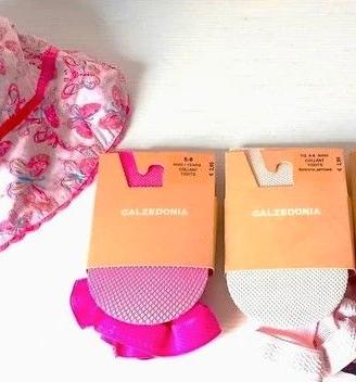 3 Collant Calzedonia Nuove e cappellino