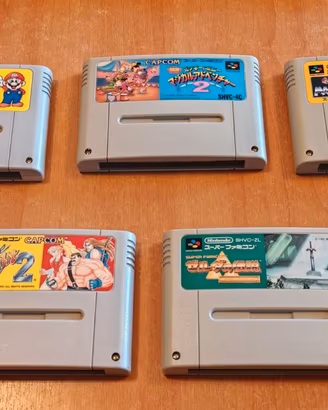 Giochi Super Famicom – Zelda – Mario – Ecc.