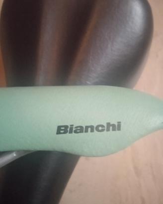 Sellino bici da corsa Bianchi verde acqua e Wader