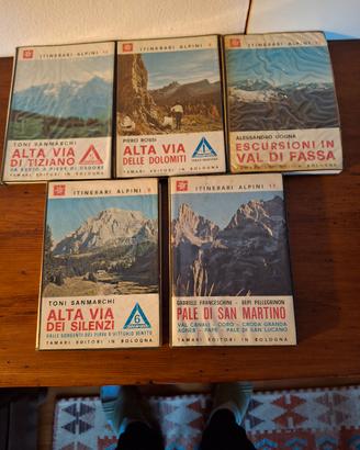 guide Itinerari Alpini anni 73-74