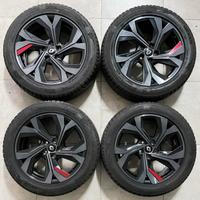 Cerchi 18 Renault Arkana Captur con pneumatici M+S