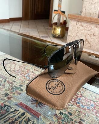 Ray-Ban Bausch&Lomb shooter black chrome double