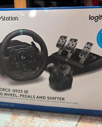 Logitech G923 PS5 + Cambio + Pedaliera