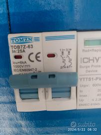 Magnetotermico per Fotovoltaico 