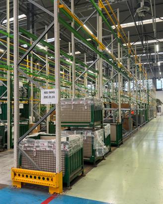 Scaffalature porta pallet antisiniche