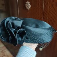 Cappello nero donna cerimonia 