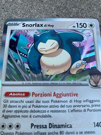 Carte pokemon snorlax di hop