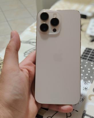 iPhone 16 pro max 256gb oro