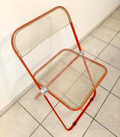 Sedia, modello PLIA designer Giancarlo Piretti