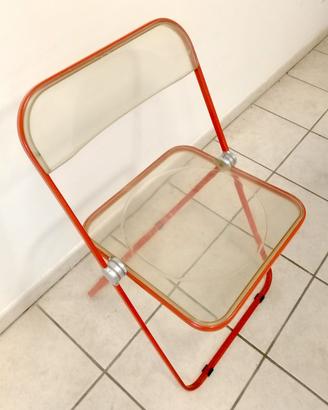 Sedia, modello PLIA designer Giancarlo Piretti