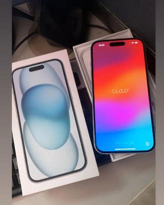 iPhone 15 128GB Azzurro - Pari al nuovo