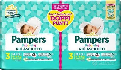 Pampers baby dry taglia 3 - 120 pannolini