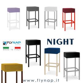 SGABELLO sgabelli metallo casa bar bistrot NIGHT