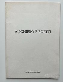 Alighiero e Boetti. Kunstmuseum Luzern, 1974