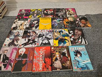 Lotto 20 manga Jpop Noir Crome Horror Thriller