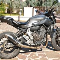 yamaha mt07 depotenziata a libretto