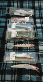 lotto 7 Totanare esche artificiali 