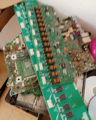 componenti di computer. Tutto il materiale è stato
