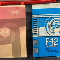 Libretto Uso e Manutezione Alfa Romeo F12 Diesel