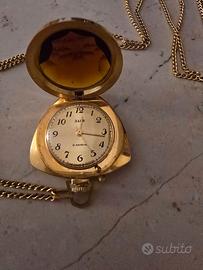 Orologio ciondolo vintage Zaria URSS