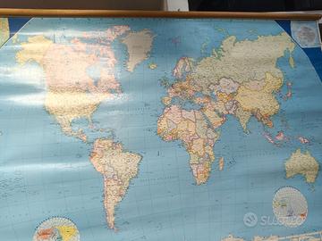 carta geografica mondo 