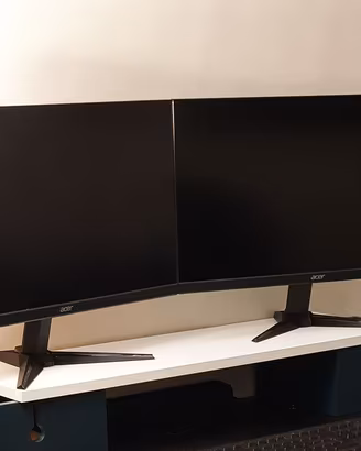 2 X Acer Nitro QG1 24 Full HD 75hz AMD FreeSync