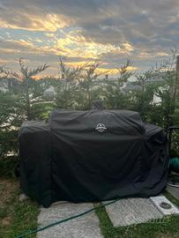 Griglia combinata (carbonella + gas)