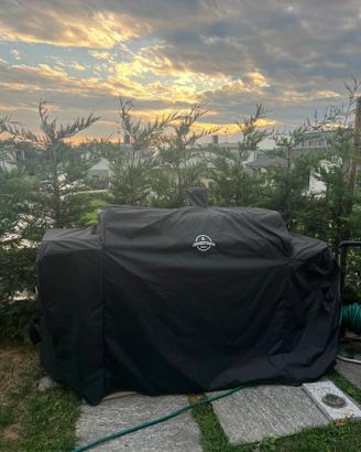 Griglia combinata (carbonella + gas)