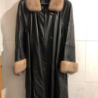 Elegante soprabito in vera pelle da donna RIBASSO