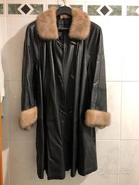 Elegante soprabito in vera pelle da donna RIBASSO