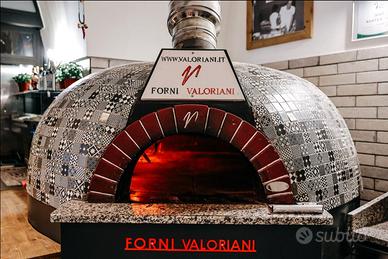FORNO VALORIANI A LEGNA GAS ROTATIVO