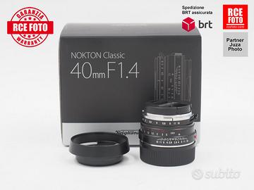 Voigtlander VM Nokton 40 F1.4 SC (Leica)