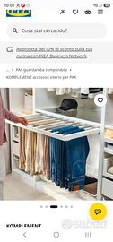 portapantaloni komplement pax ikea
