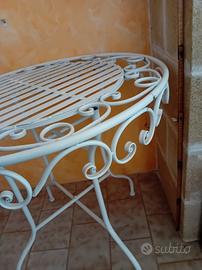 tavolo in ferro 